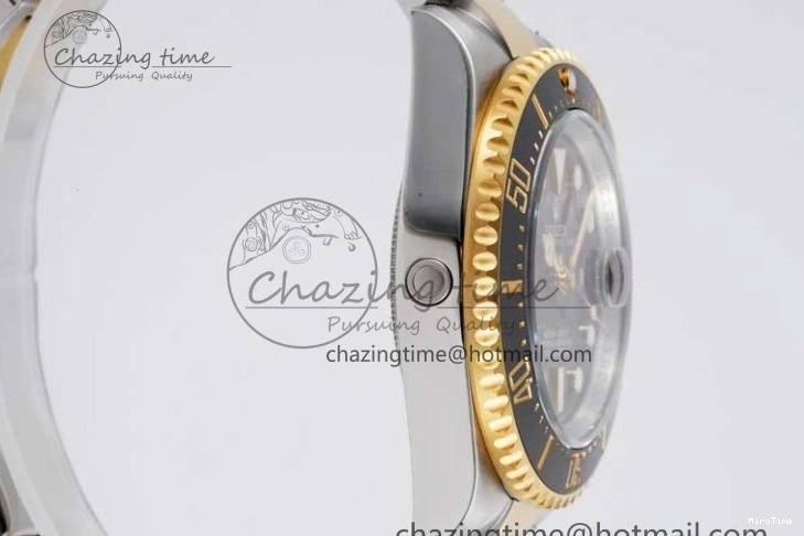 MiroTime 0127 Lightweight Sea-Dweller 126603 APF Best Edition Black Dial on SS YG Bracelet VR 2035